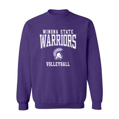 Winona - NCAA Women's Volleyball : Sophia Armstrong - Classic Shersey Crewneck Sweatshirt-0