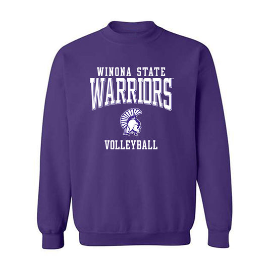 Winona - NCAA Women's Volleyball : Sophia Armstrong - Classic Shersey Crewneck Sweatshirt-0