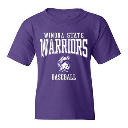 Winona - NCAA Baseball : Max Aug - Classic Shersey Youth T-Shirt-0