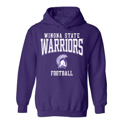Winona - NCAA Football : Jackson Flottmeyer - Classic Shersey Hooded Sweatshirt-0