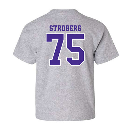Winona - NCAA Football : Jason Stroberg - Classic Shersey Youth T-Shirt-1