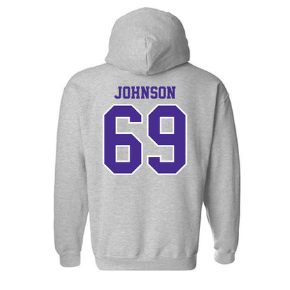 Winona - NCAA Football : Riley Johnson - Classic Shersey Hooded Sweatshirt-1