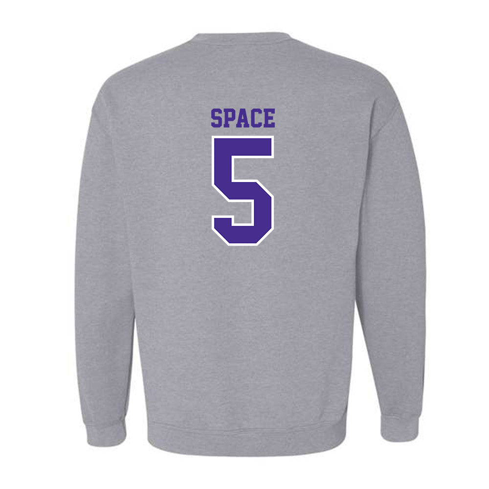 Winona - NCAA Men's Basketball : Kaiden Space - Classic Shersey Crewneck Sweatshirt-1