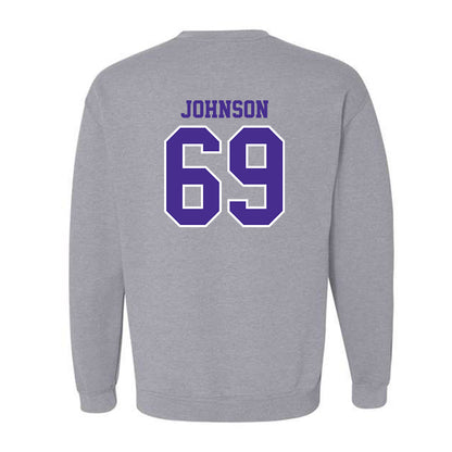 Winona - NCAA Football : Riley Johnson - Classic Shersey Crewneck Sweatshirt-1
