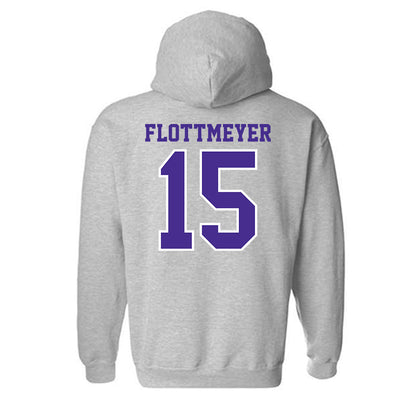 Winona - NCAA Football : Jackson Flottmeyer - Classic Shersey Hooded Sweatshirt-1