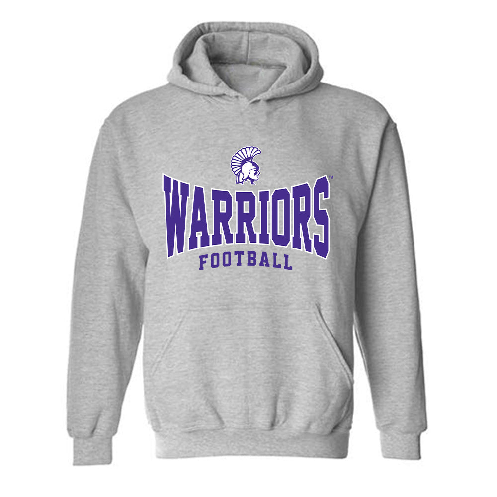 Winona - NCAA Football : Jason Stroberg - Classic Shersey Hooded Sweatshirt-0