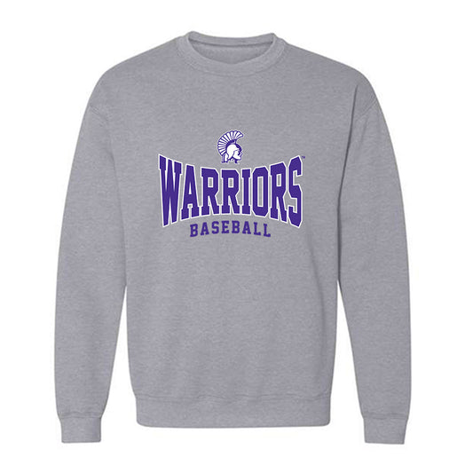Winona - NCAA Baseball : Max Aug - Classic Shersey Crewneck Sweatshirt-0