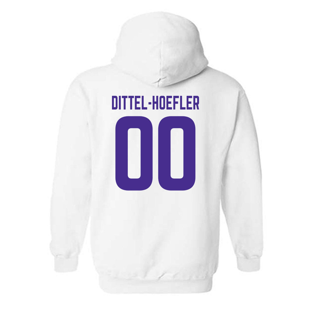Winona - NCAA Softball : Jessica Dittel-Hoefler - Classic Shersey Hooded Sweatshirt-1