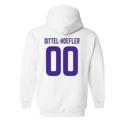 Winona - NCAA Softball : Jessica Dittel-Hoefler - Classic Shersey Hooded Sweatshirt-1