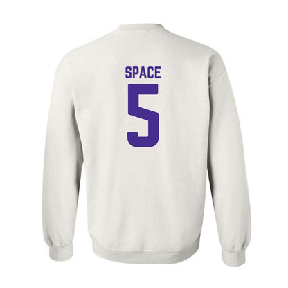 Winona - NCAA Men's Basketball : Kaiden Space - Classic Shersey Crewneck Sweatshirt-1