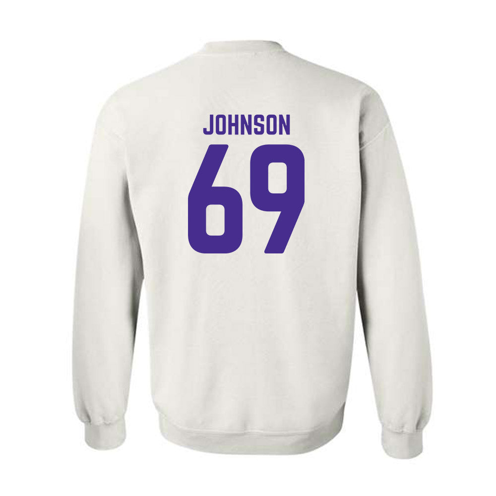 Winona - NCAA Football : Riley Johnson - Classic Shersey Crewneck Sweatshirt-1