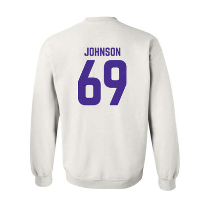 Winona - NCAA Football : Riley Johnson - Classic Shersey Crewneck Sweatshirt-1