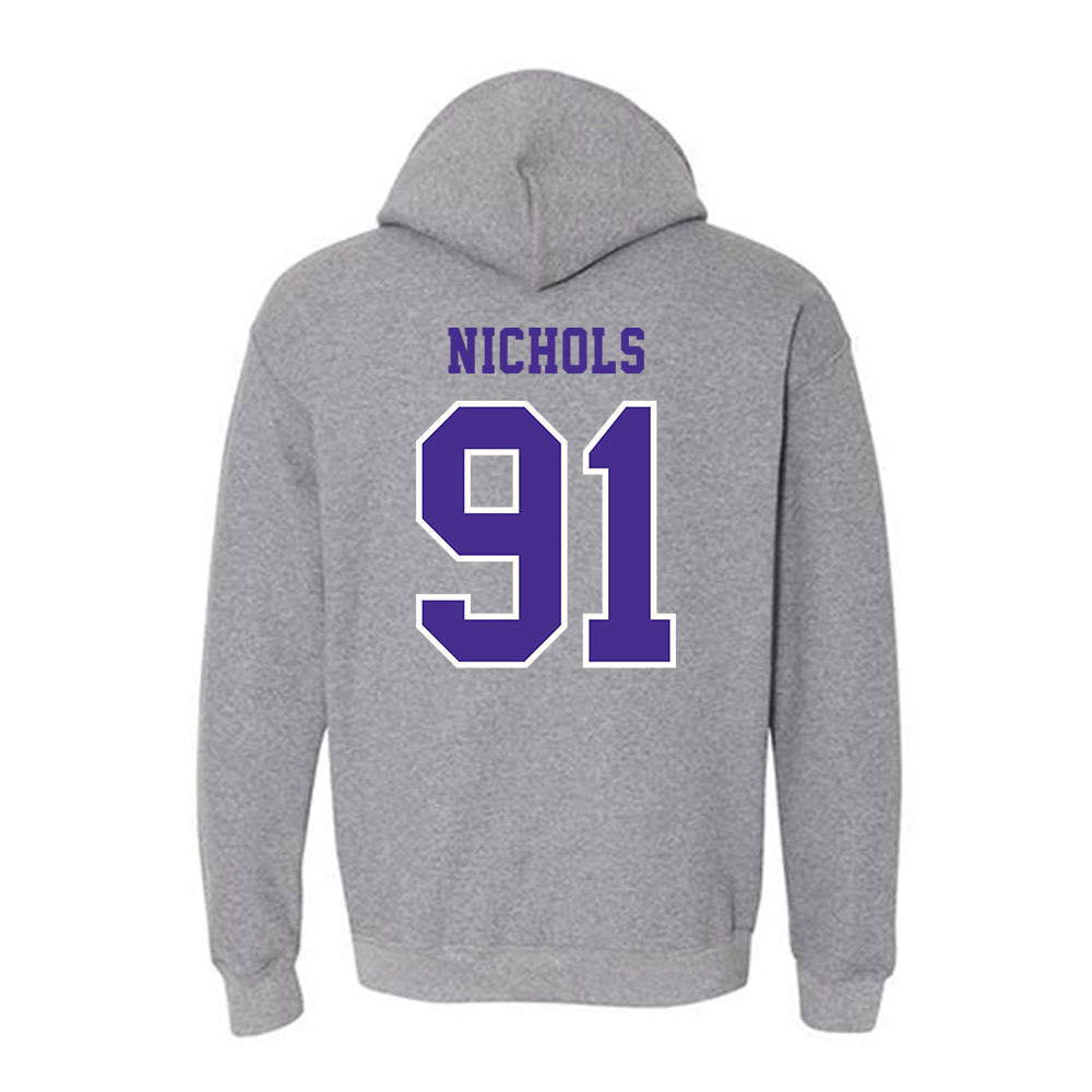 Winona - NCAA Football : Tyler Nichols - Classic Shersey Hooded Sweatshirt-1