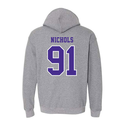 Winona - NCAA Football : Tyler Nichols - Classic Shersey Hooded Sweatshirt-1
