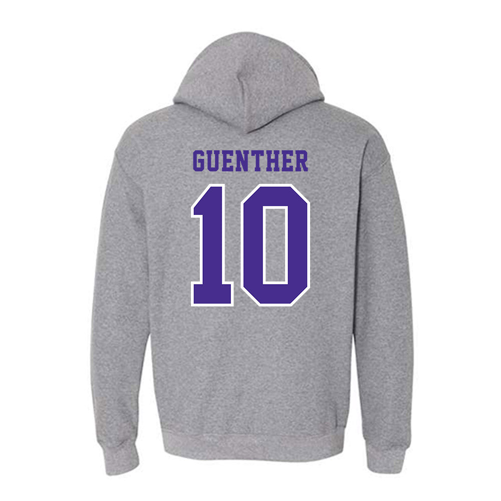 Winona - NCAA Baseball : Hunter Guenther - Classic Shersey Hooded Sweatshirt-1