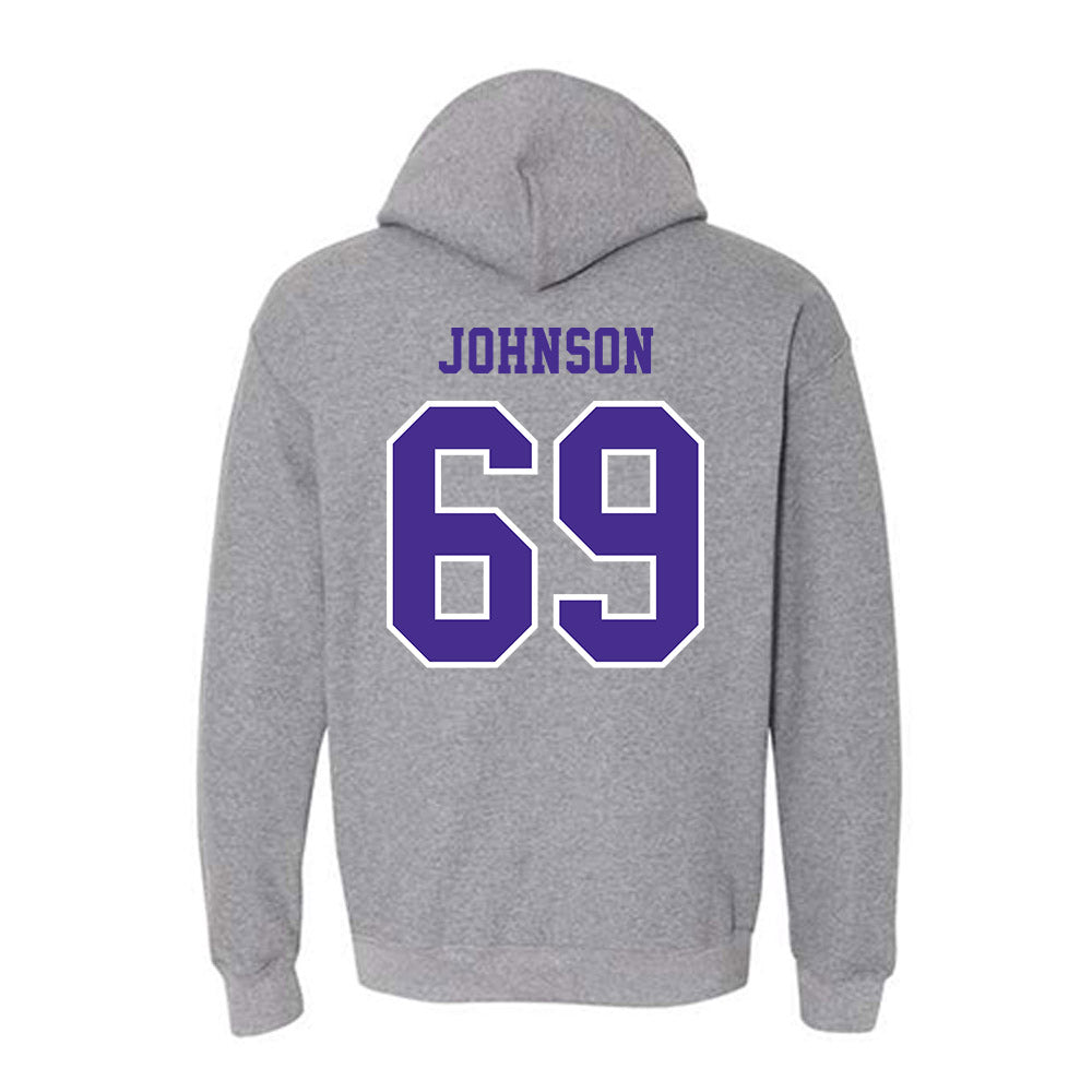 Winona - NCAA Football : Riley Johnson - Classic Shersey Hooded Sweatshirt-1