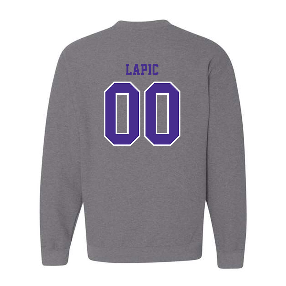 Winona - NCAA Baseball : Dawson Lapic - Classic Shersey Crewneck Sweatshirt-1