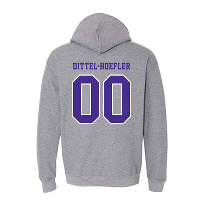 Winona - NCAA Softball : Jessica Dittel-Hoefler - Classic Shersey Hooded Sweatshirt-1