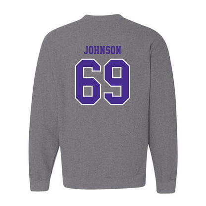 Winona - NCAA Football : Riley Johnson - Classic Shersey Crewneck Sweatshirt-1
