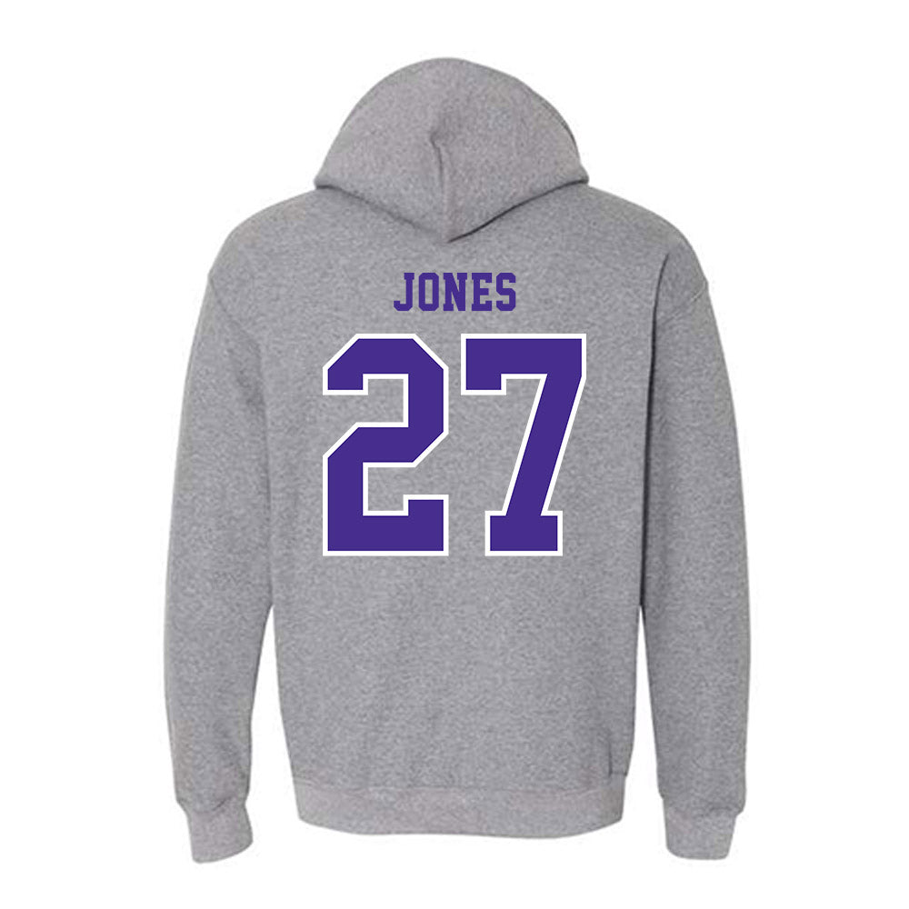 Winona - NCAA Softball : Tessa Jones - Classic Shersey Hooded Sweatshirt-1