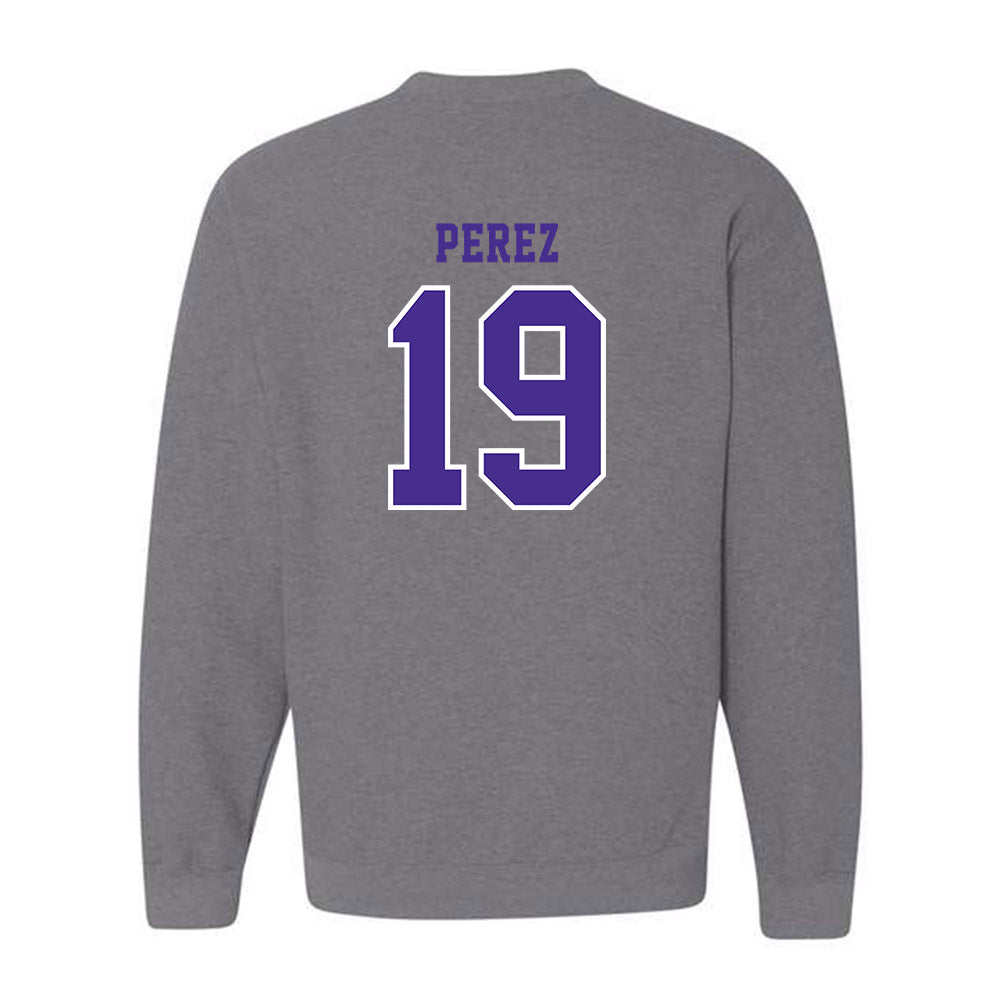 Winona - NCAA Women's Soccer : Sam Perez - Classic Shersey Crewneck Sweatshirt-1