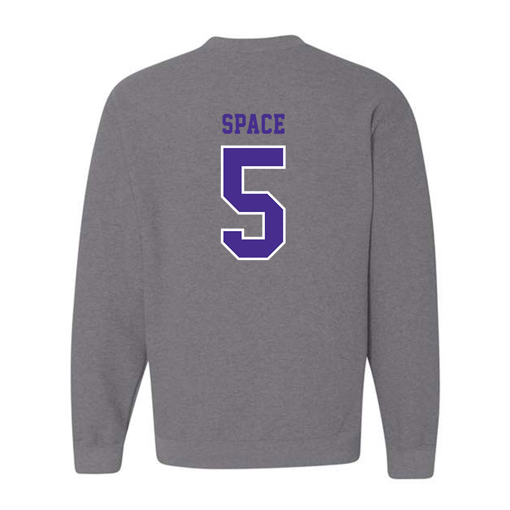 Winona - NCAA Men's Basketball : Kaiden Space - Classic Shersey Crewneck Sweatshirt-1