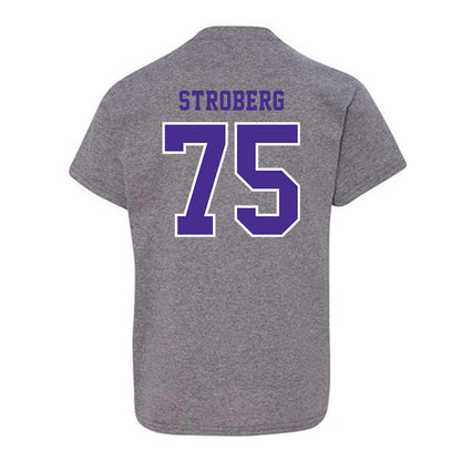 Winona - NCAA Football : Jason Stroberg - Classic Shersey Youth T-Shirt-1