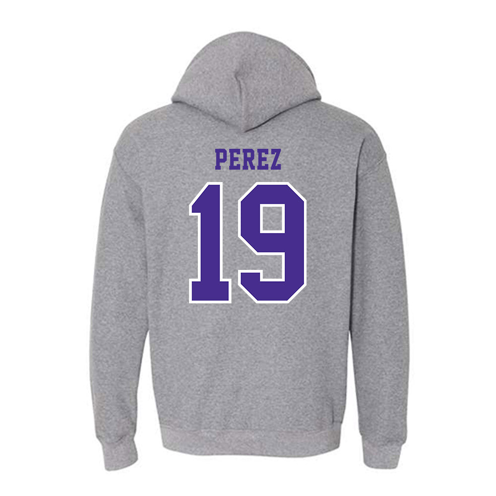 Winona - NCAA Women's Soccer : Sam Perez - Classic Shersey Hooded Sweatshirt-1