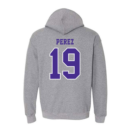 Winona - NCAA Women's Soccer : Sam Perez - Classic Shersey Hooded Sweatshirt-1