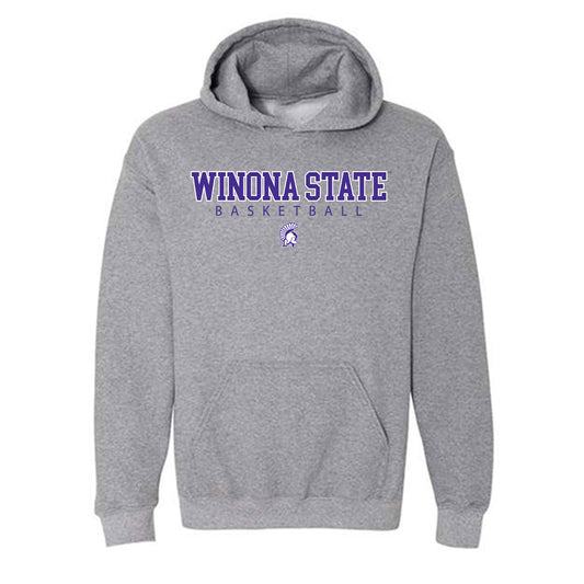 Winona - NCAA Men's Basketball : Kaiden Space - Classic Shersey Hooded Sweatshirt-0
