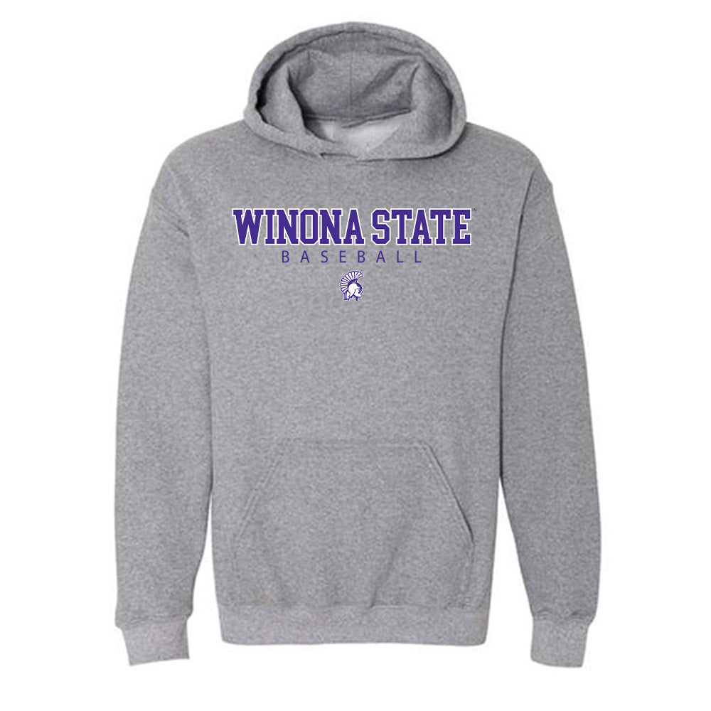 Winona - NCAA Baseball : Dawson Lapic - Classic Shersey Hooded Sweatshirt-0