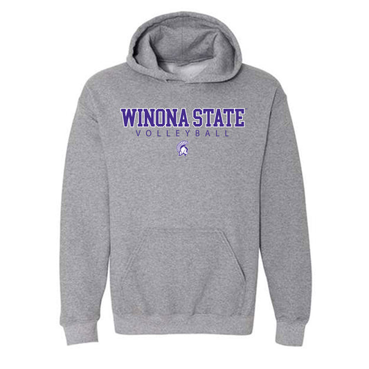 Winona - NCAA Women's Volleyball : Sophia Armstrong - Classic Shersey Hooded Sweatshirt-0