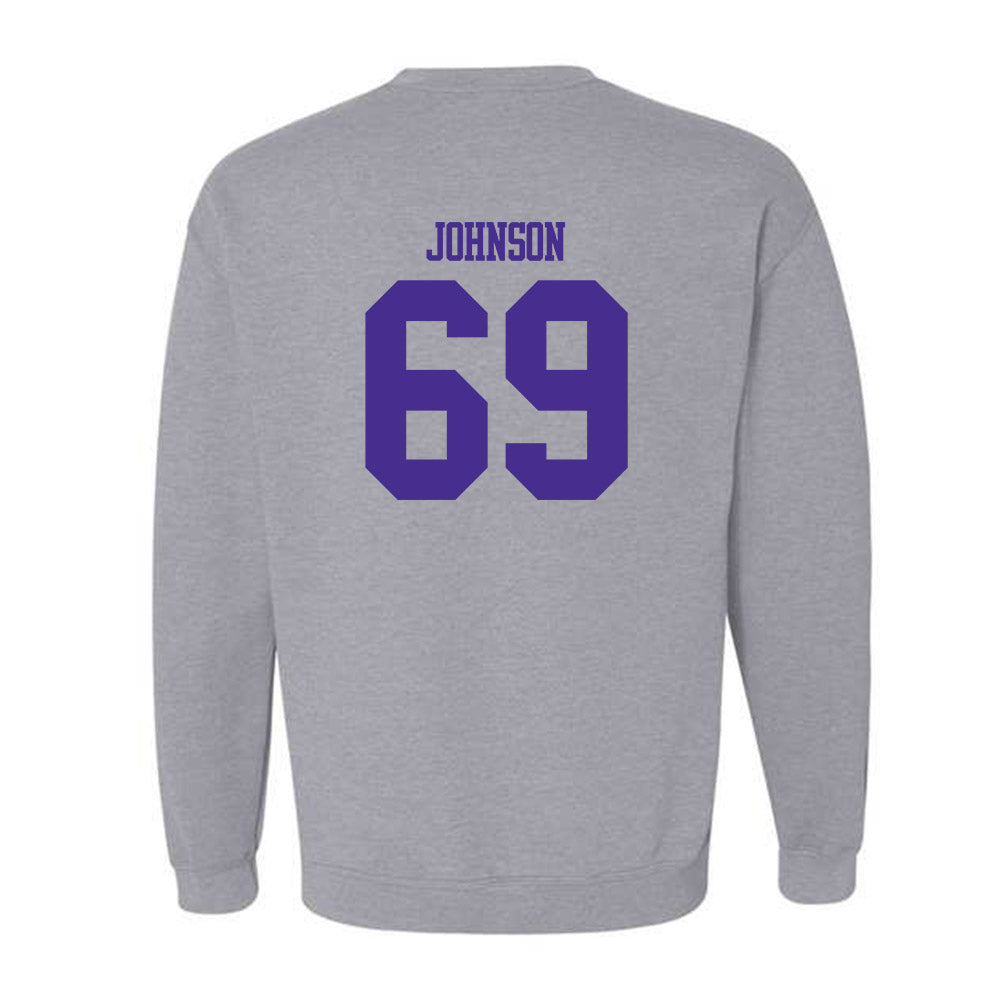 Winona - NCAA Football : Riley Johnson - Classic Shersey Crewneck Sweatshirt-1