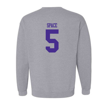 Winona - NCAA Men's Basketball : Kaiden Space - Classic Shersey Crewneck Sweatshirt-1