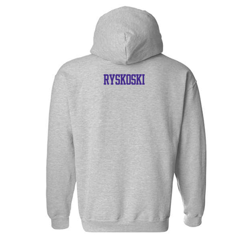 Winona - NCAA Women's Track & Field : Ariana Ryskoski - Classic Shersey Hooded Sweatshirt-1