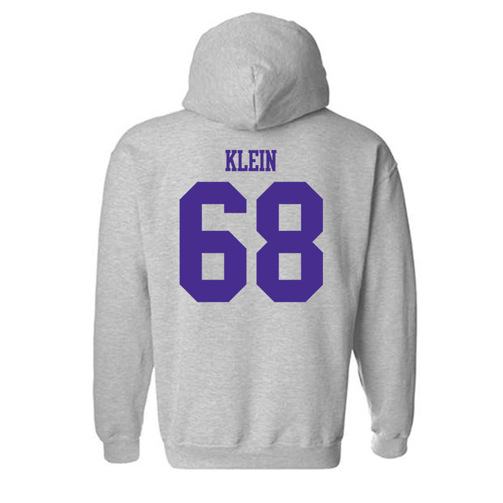 Winona - NCAA Football : Brecken Klein - Classic Shersey Hooded Sweatshirt-1