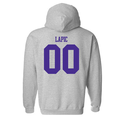 Winona - NCAA Baseball : Dawson Lapic - Classic Shersey Hooded Sweatshirt-1