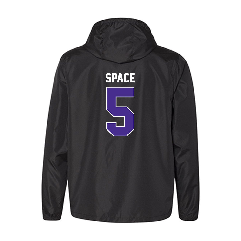 Winona - NCAA Men's Basketball : Kaiden Space - Windbreaker-1