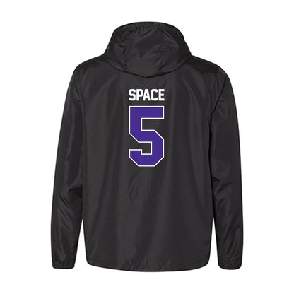 Winona - NCAA Men's Basketball : Kaiden Space - Windbreaker-1