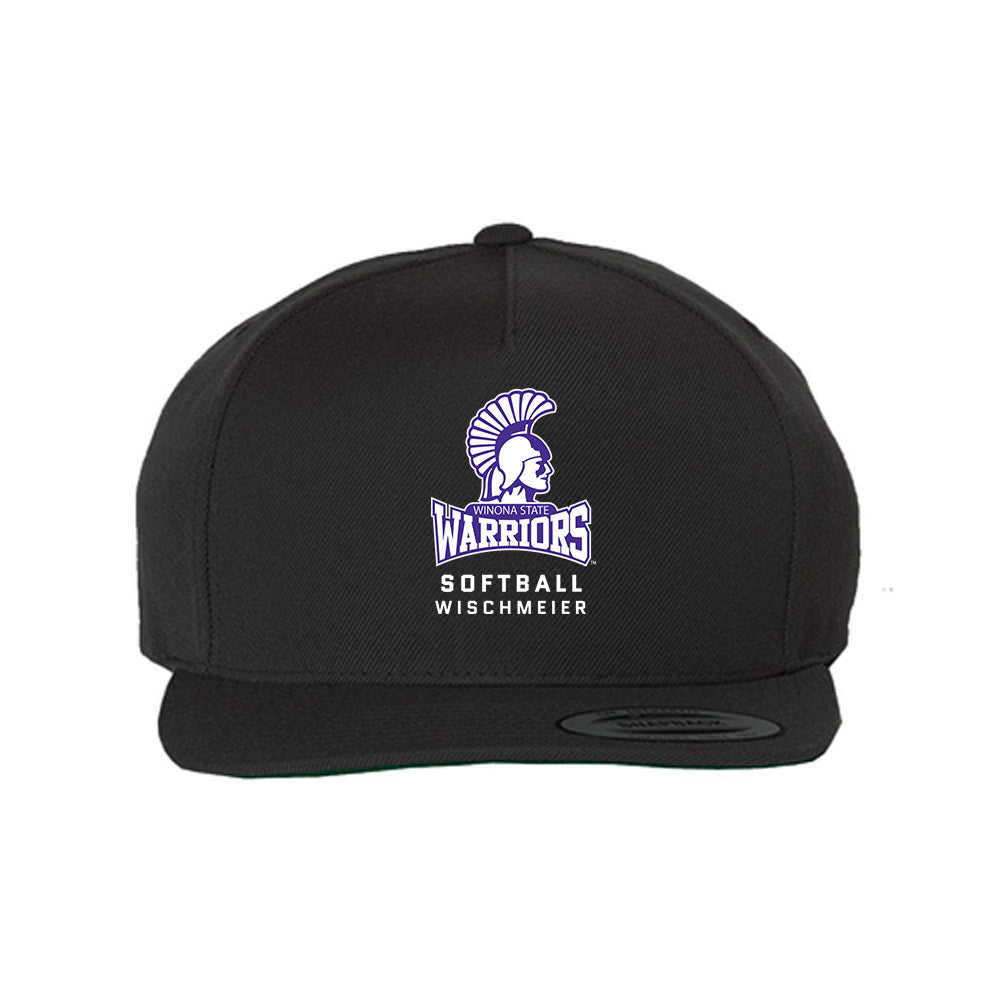Winona - NCAA Softball : Whitley Wischmeier - Snapback Hat-0