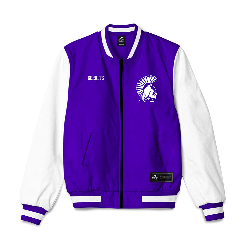 Winona - NCAA Women's Track & Field : Amber Gerrits - Bomber Jacket-0