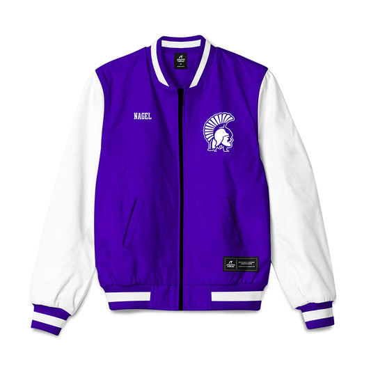 Winona - NCAA Women's Track & Field : Jadence Nagel - Bomber Jacket-0