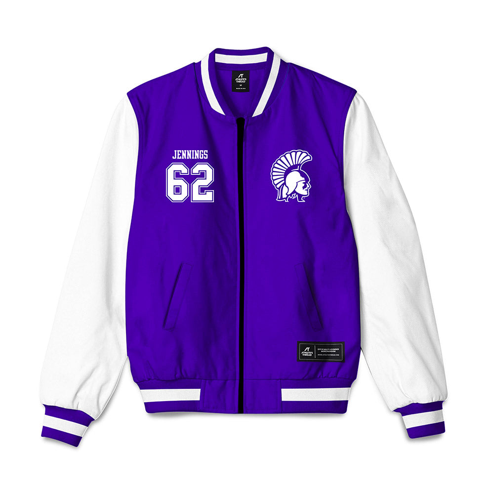Winona - NCAA Football : Matthew Jennings - Bomber Jacket-0