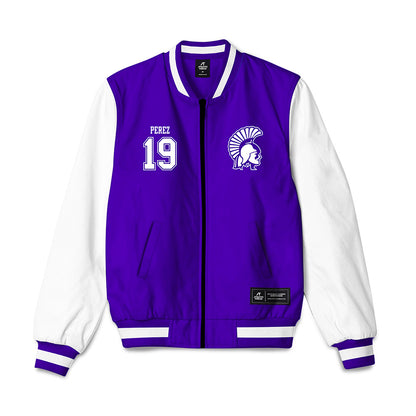 Winona - NCAA Women's Soccer : Sam Perez - Bomber Jacket-0