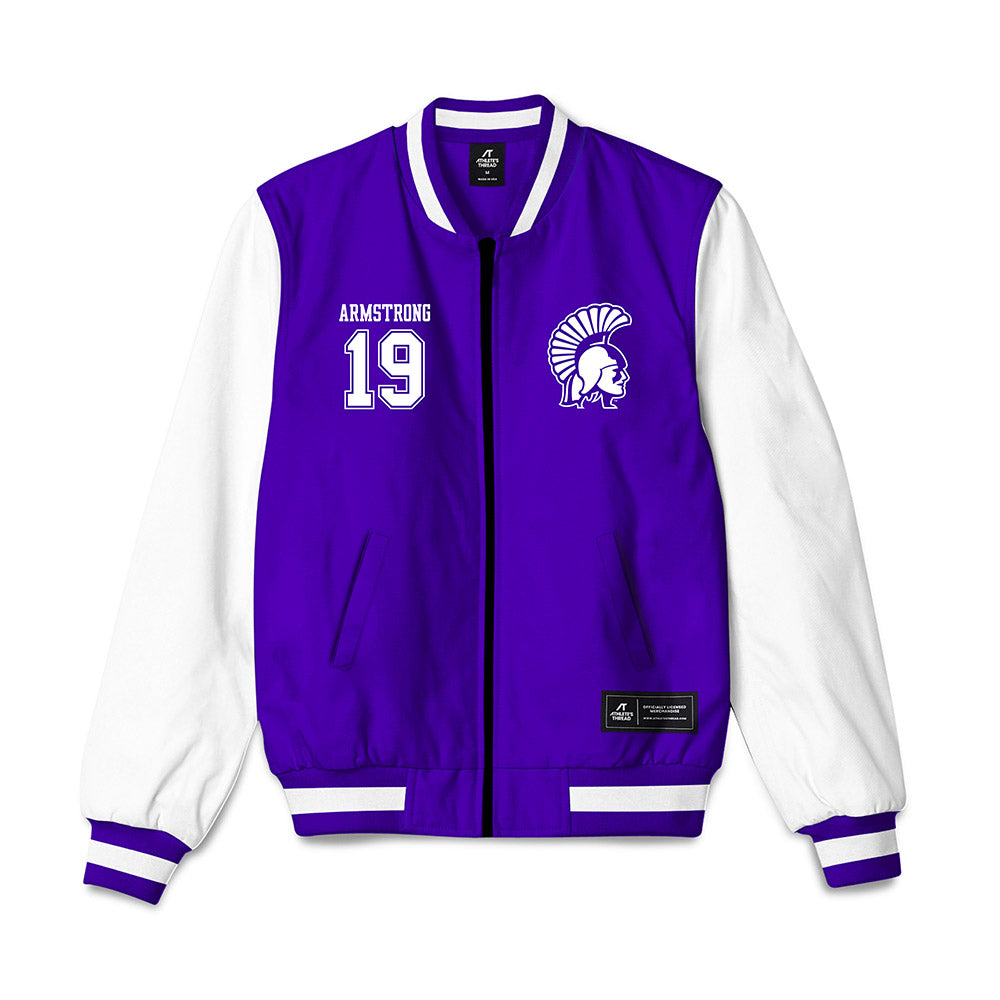 Winona - NCAA Women's Volleyball : Sophia Armstrong - Bomber Jacket-0