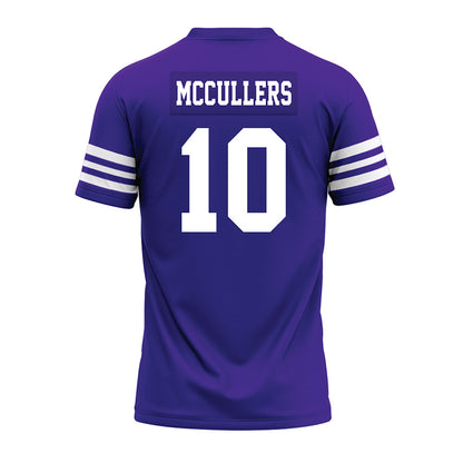 Winona - NCAA Football : Hakeem McCullers - Purple Premium Football Jersey-1