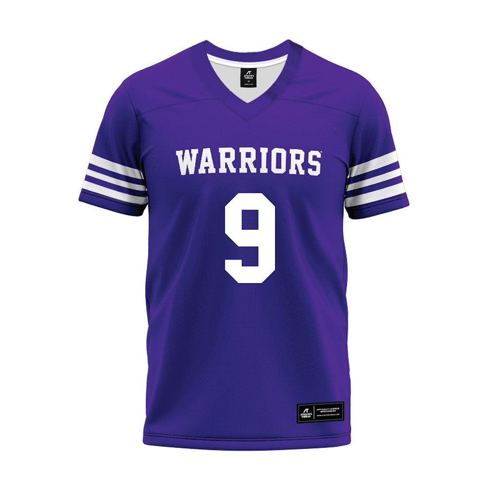Winona - NCAA Football : Jamison Klein - Purple Premium Football Jersey-0