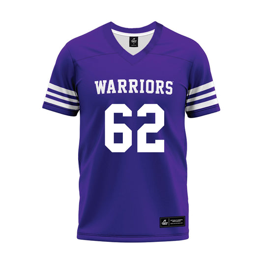 Winona - NCAA Football : Matthew Jennings - Purple Premium Football Jersey-0