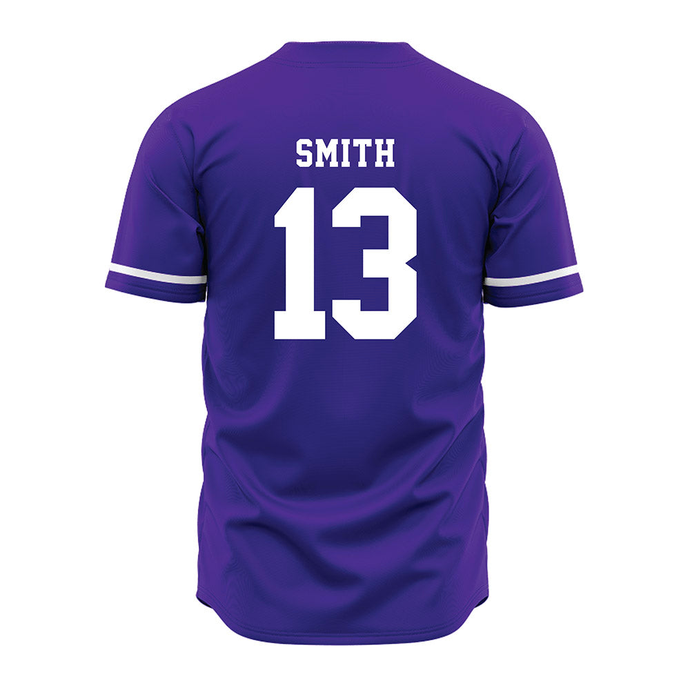 Winona - NCAA Softball : Ava Smith - Purple Jersey-1