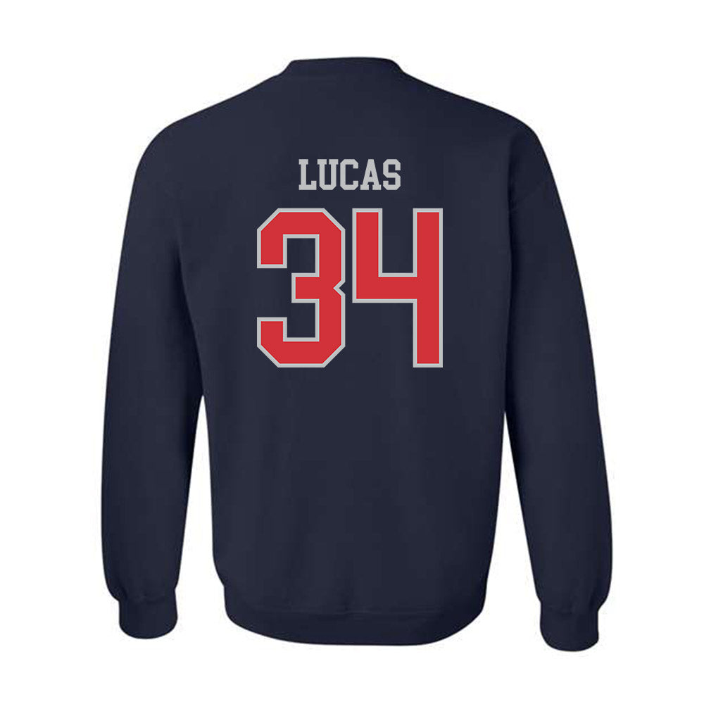 SMC - NCAA Women's Soccer : Maddie Lucas - Classic Shersey Crewneck Sweatshirt-1